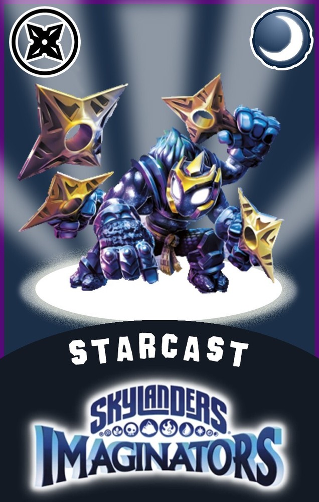 Skylanders Imaginators Starcast NFC Card