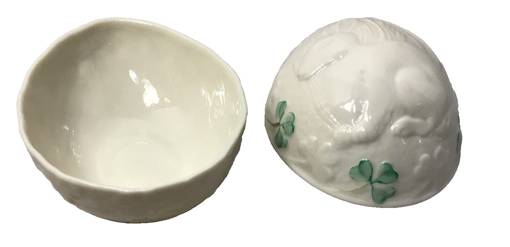 BALEEK "BUNNY" EGG TRINKET BOX - 2193