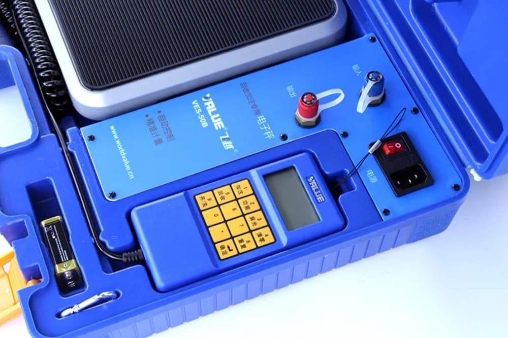 VES-50B refrigerant electronic scale fluorine adding electronic scale