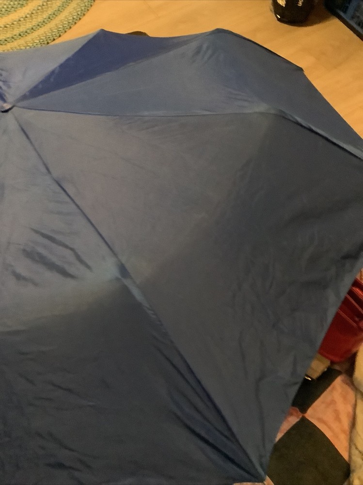 The Weather Station Blue Compact Umbrella