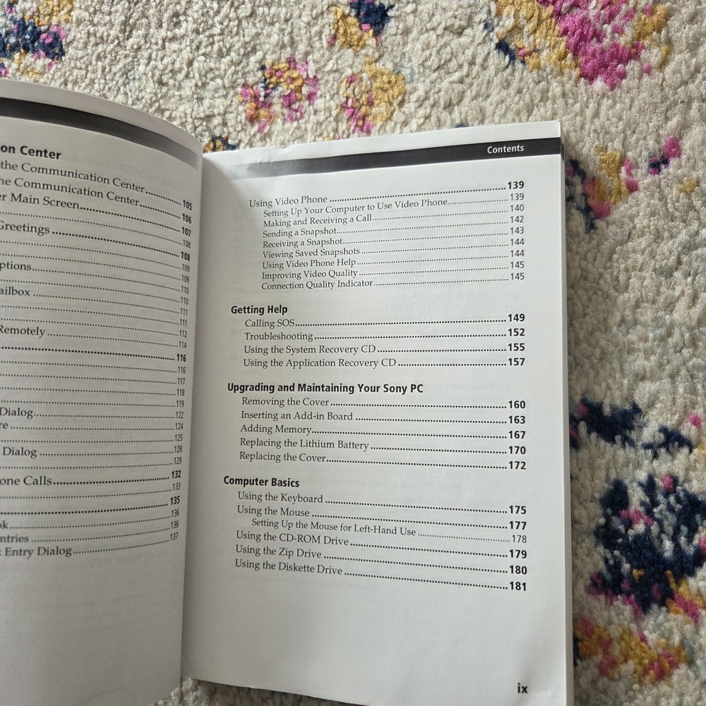 Sony PC User Guide PCV-130 PCV-150 PCV-200 VAIO