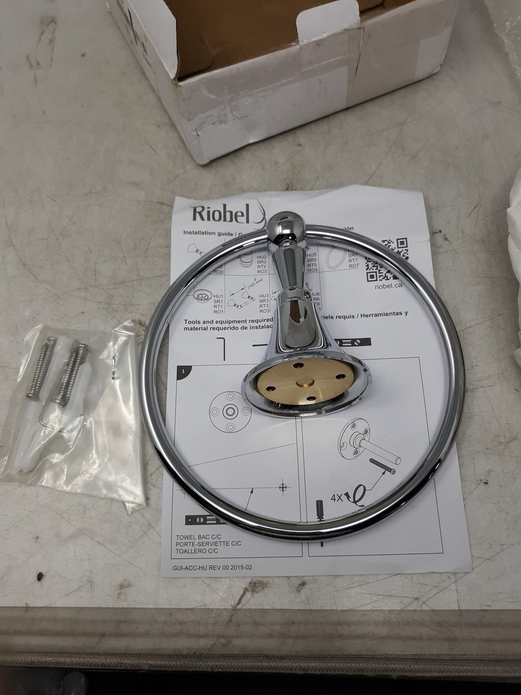 Riobel MM7C Towel Ring Chrome
