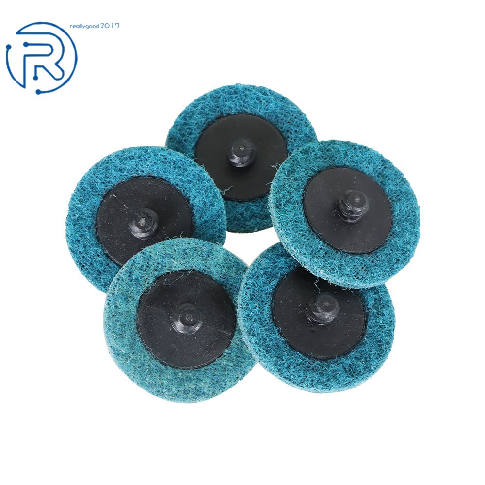 50 Pack 2" Fine Surface Conditioning Discs Roll Lock Grinder Sanding Pads New