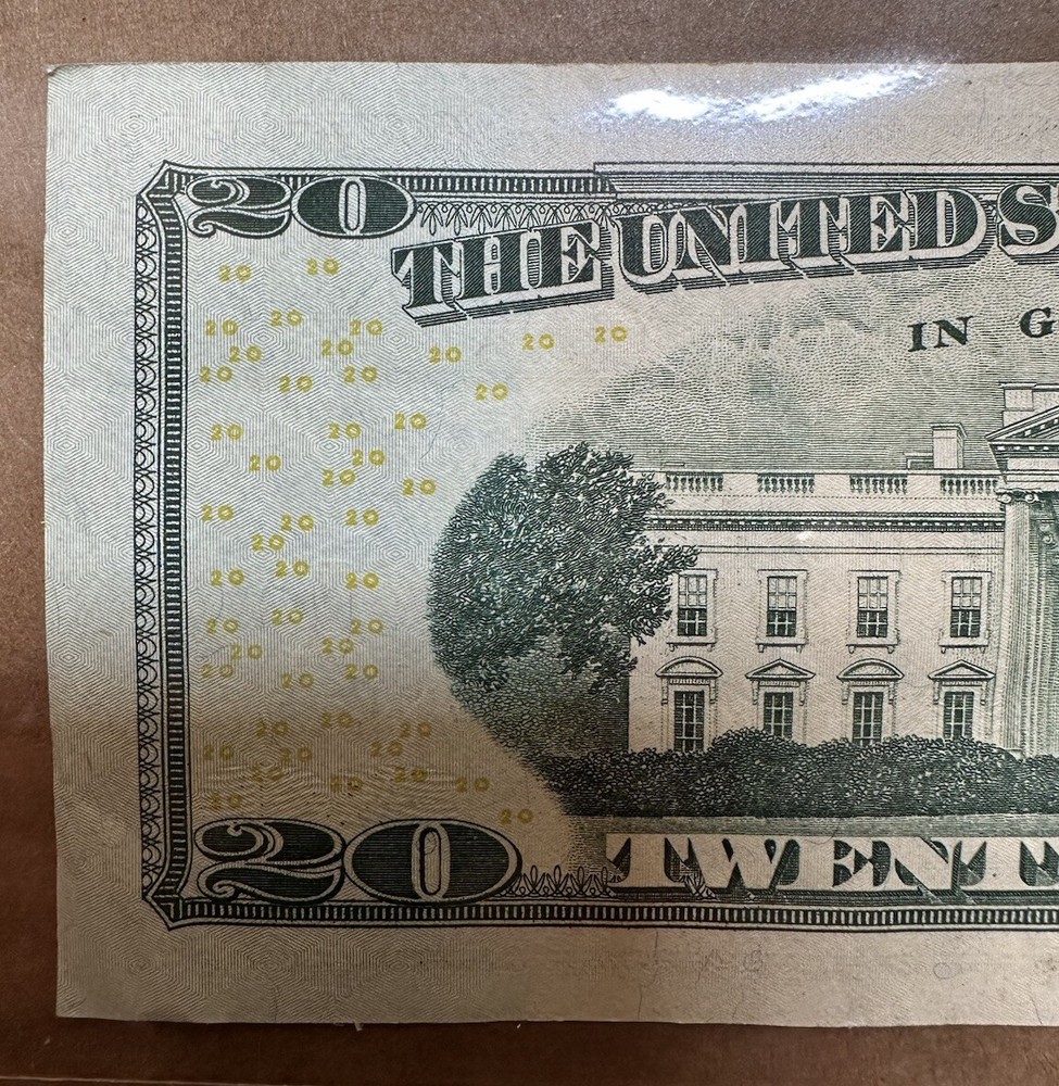 $20 BILL INK SMEARS RARE