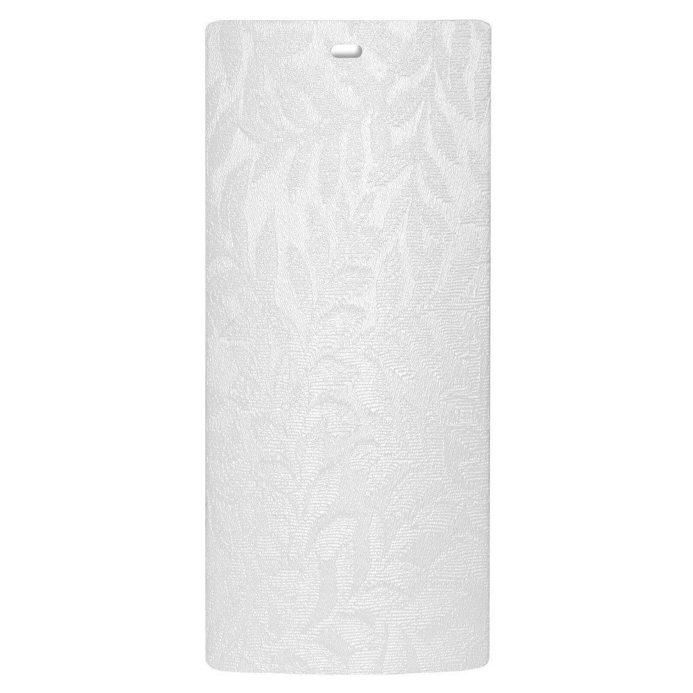 DALIX Rainforest Vertical Window Blinds Replacements Set 5 Pack Qty / White