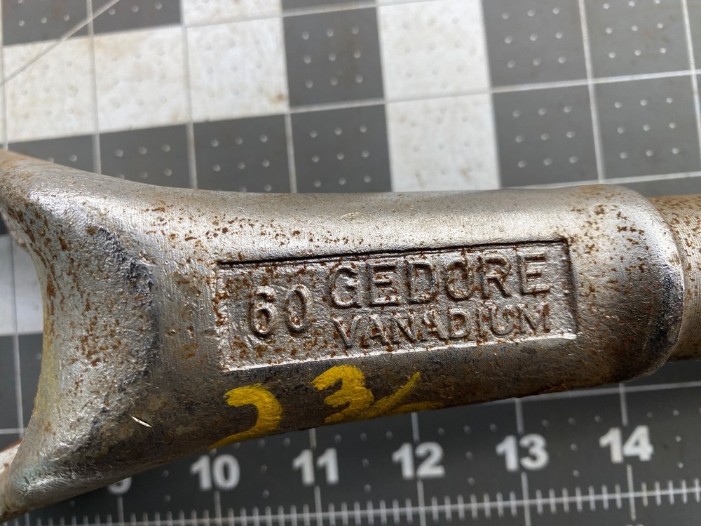 2-3/8" (60mm) Striking/Slogging Wrench, 12 pt,Box-end (GEDORE #?)