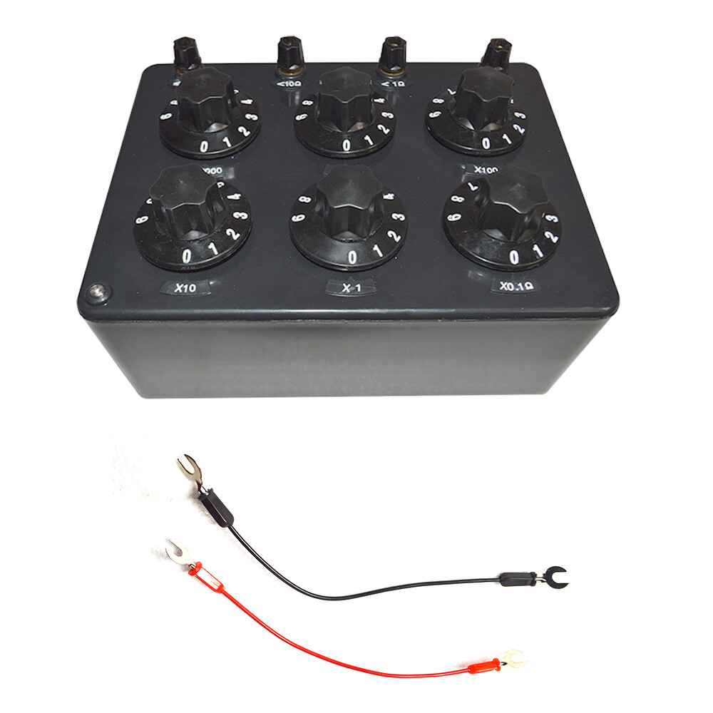 DC Precision Variable Decade Box Resistor Resistance Experimental Teaching