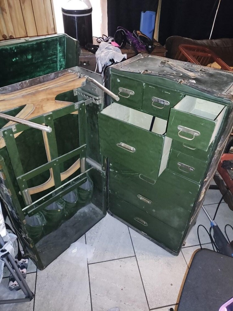 1920’s  Murphy  Wardrobe Trunk