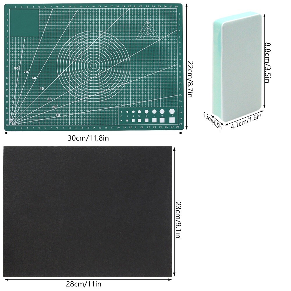 A4 A5 PVC Cutting Mat Self Healing Pad Model Building Tools Set Manual DIY Tool