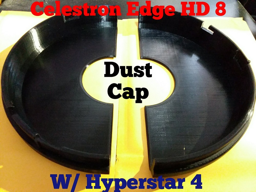 Celestron Edge 8" W/ Hyperstar 4 Dust Cap, Split, connects on telescope.