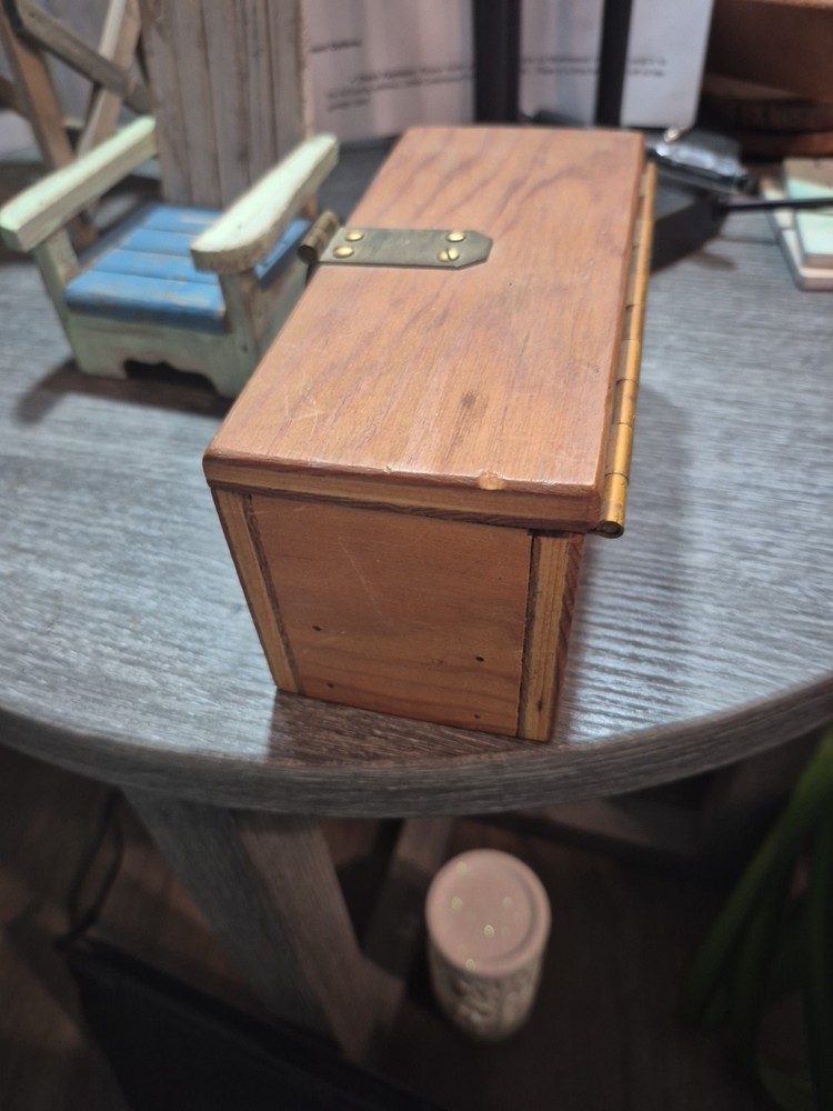 Adjustable Wearable Binoculars Unmarked with Wood Case