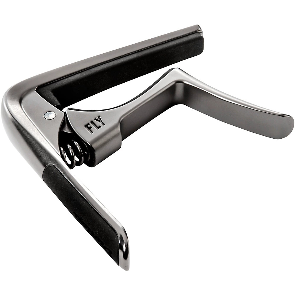 Dunlop Trigger Fly Curved Capo Gun Metal