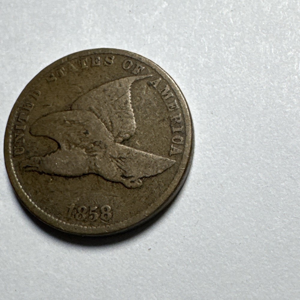 1858 Flying Eagle Cent