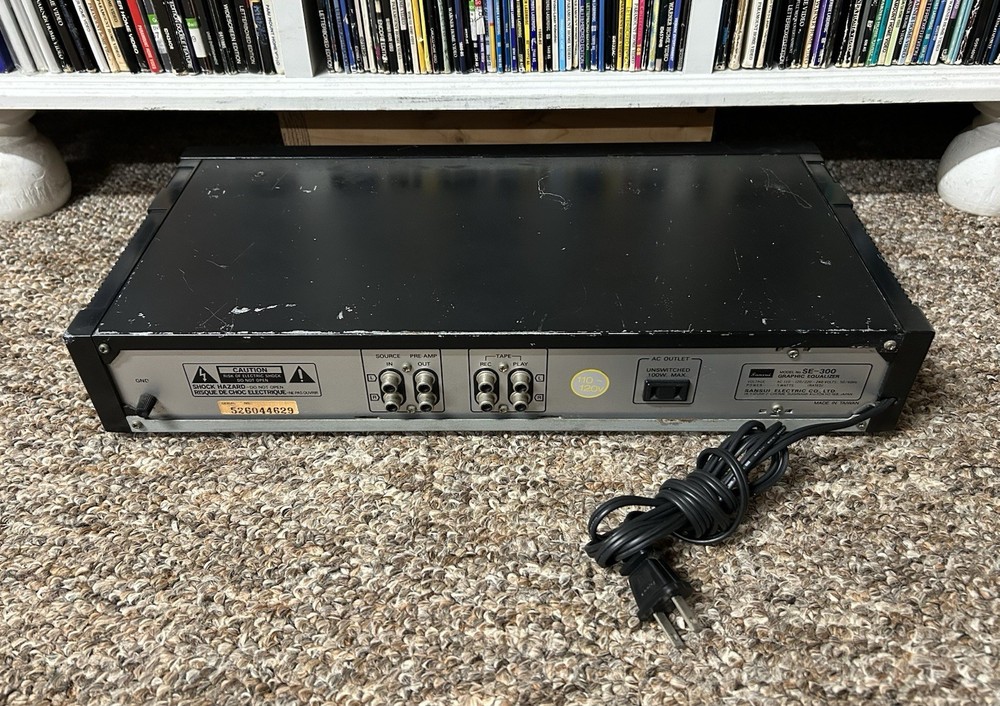 Sansui SE-300 7-Band Stereo Graphic Equalizer TESTED ✅