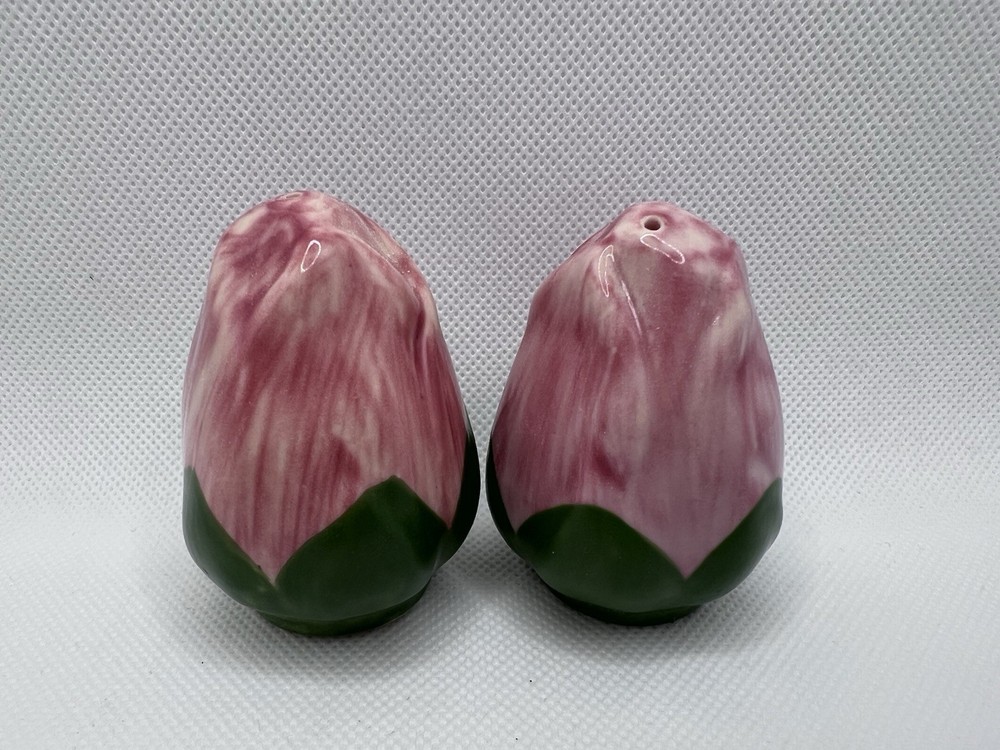 Franciscan Desert Rose Salt & Pepper Shakers Ceramic Tableware Set Never Used