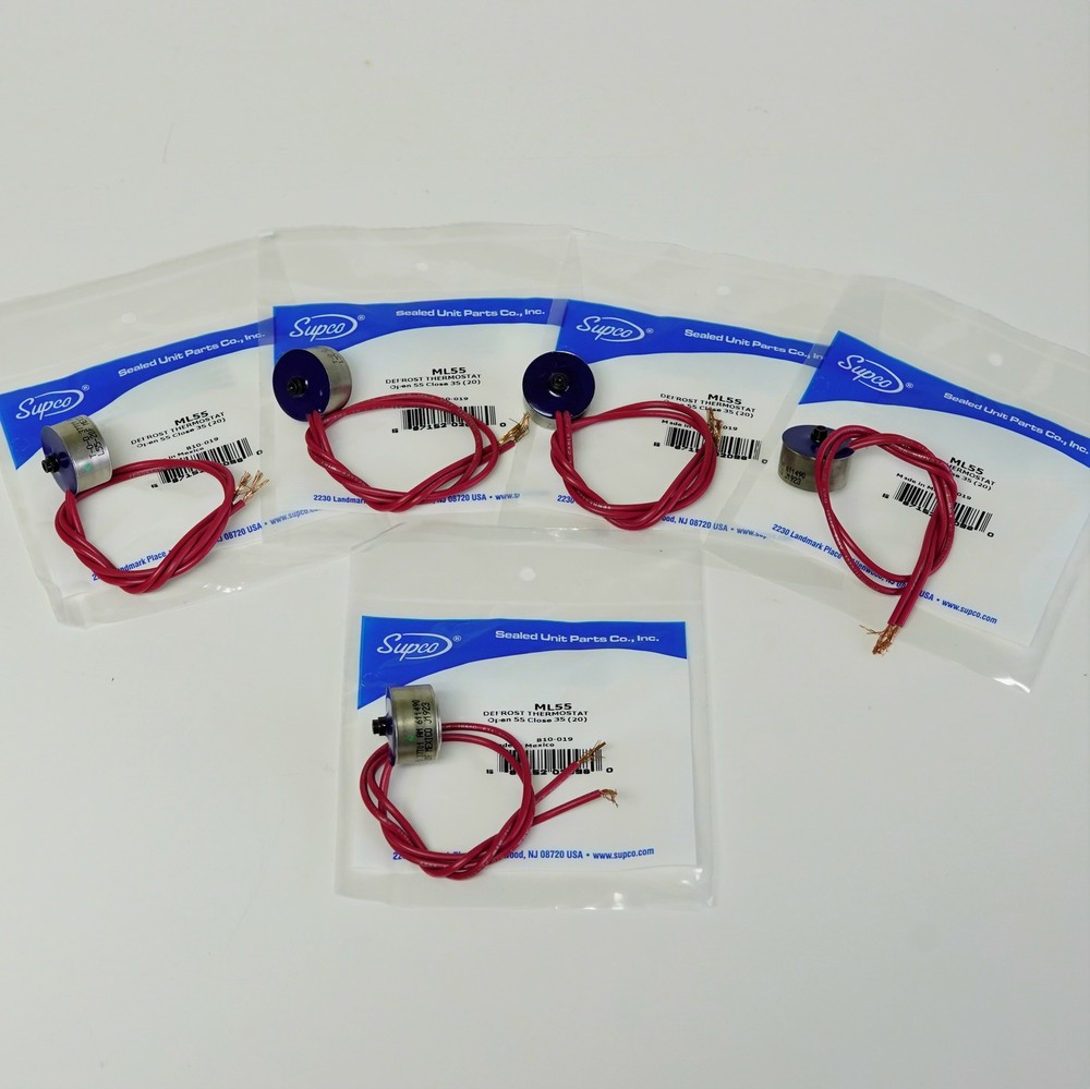 ML55-5 PACK  SUPCO Refrigerator Defrost Thermostat L-55 degree