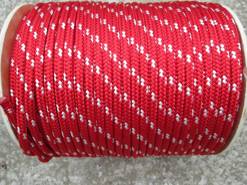 Cable Pulling Rope,Anchor Line 3/8" x 150' double braid Polyester Made In USA