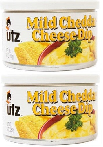 Utz Mild Cheddar Cheese Dip 2 Pack