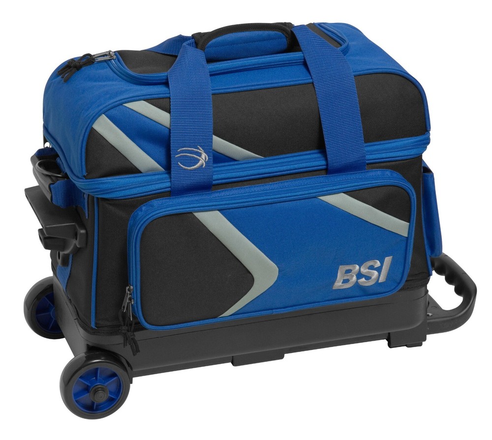 BSI Dash 2 Ball Roller Bowling Bag Blue