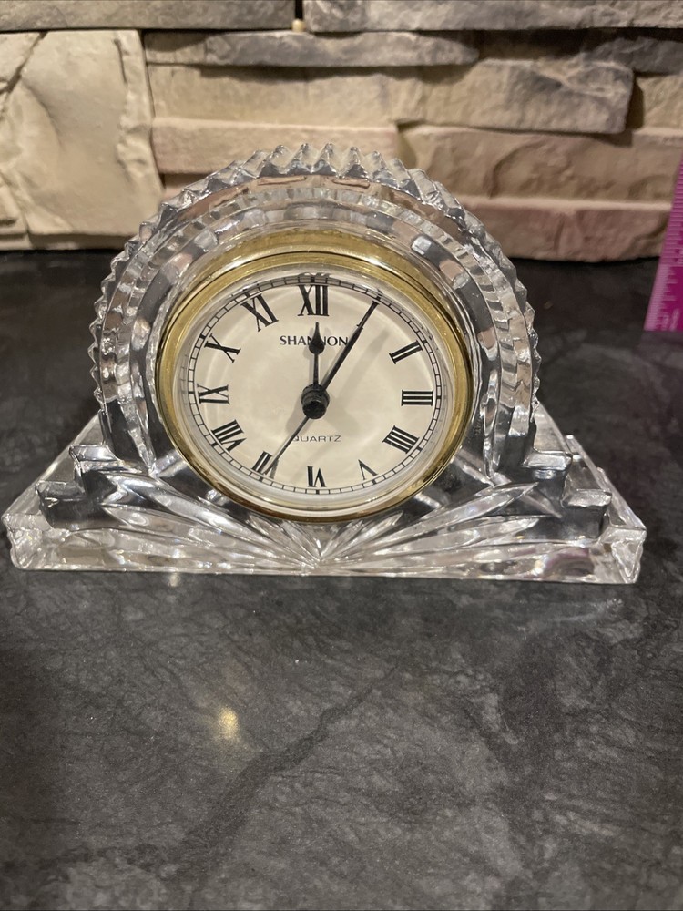 Shannon Quartz crystal Mantel clock (untested)