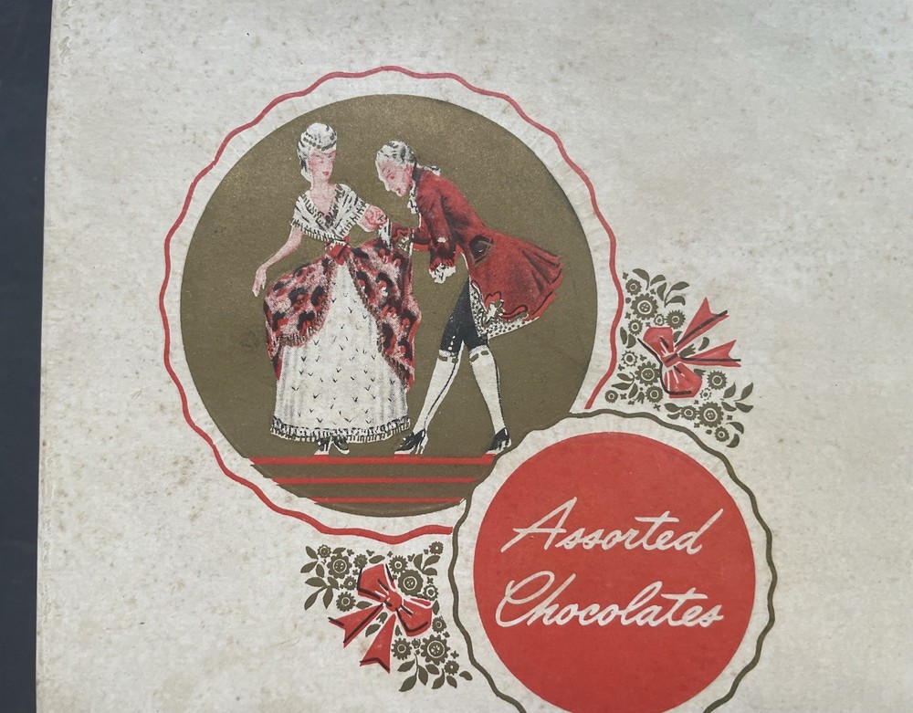 Mary Lee Old Time Candies box vintage empty