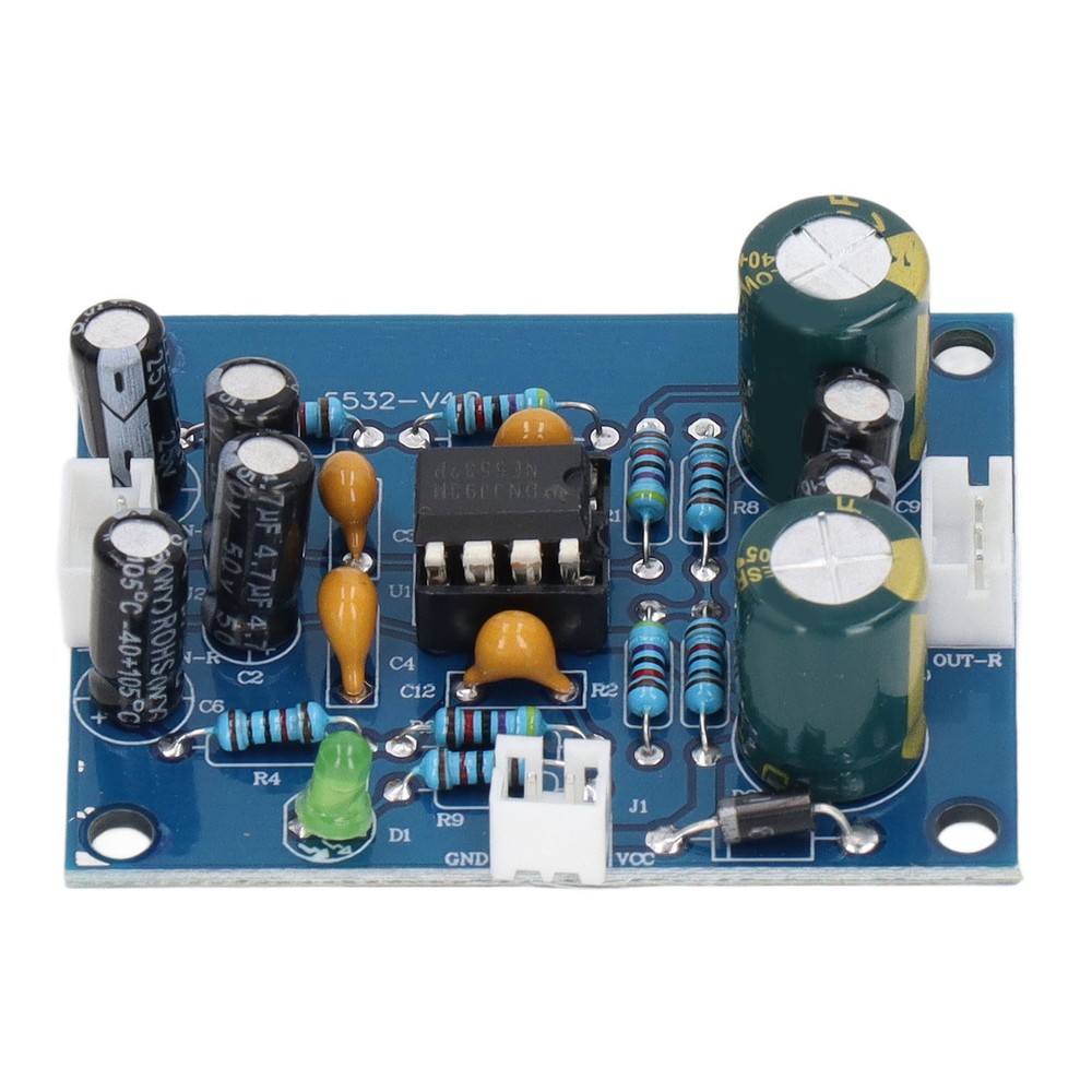 Preamp Module Audio Preamplifier Board NE5532 Chip Accessory Part For Replace↑