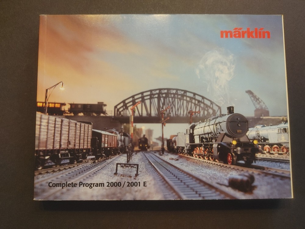 2000/01 E MARKLIN HO TRAIN CATALOG VG