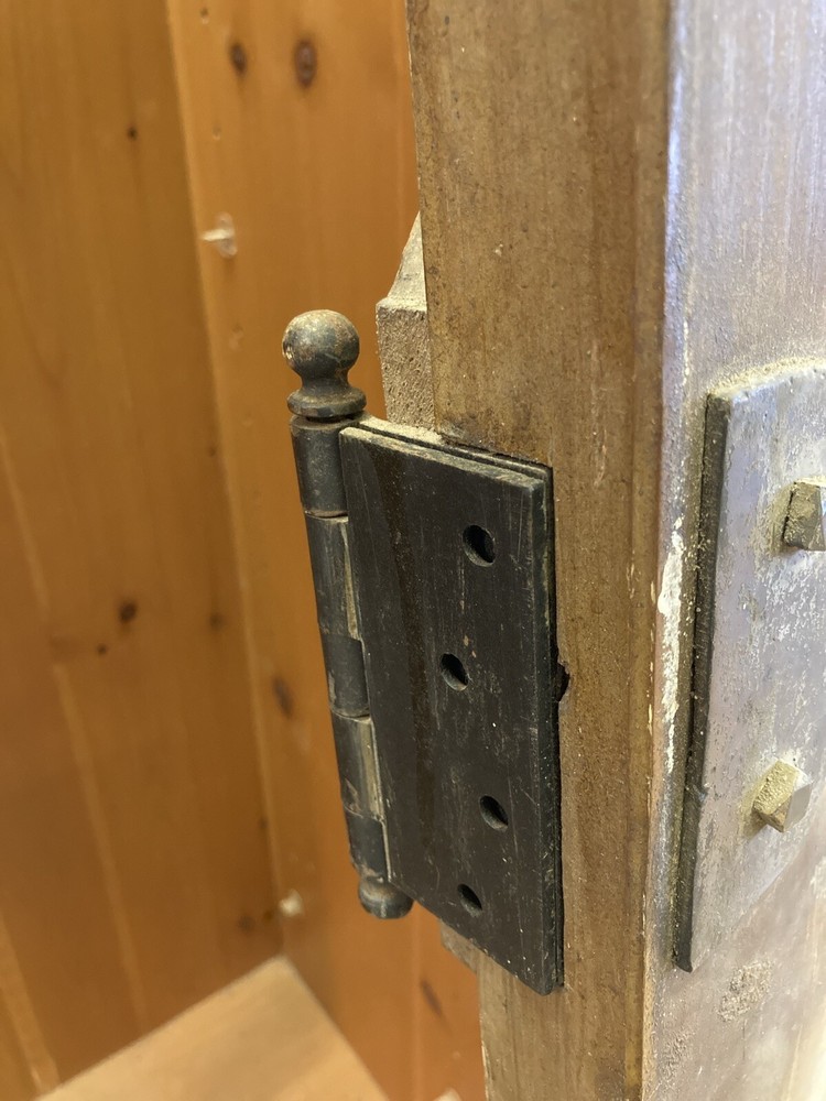 1939 Cyprus Double Doors, Original Hardware, Texas Ranch
