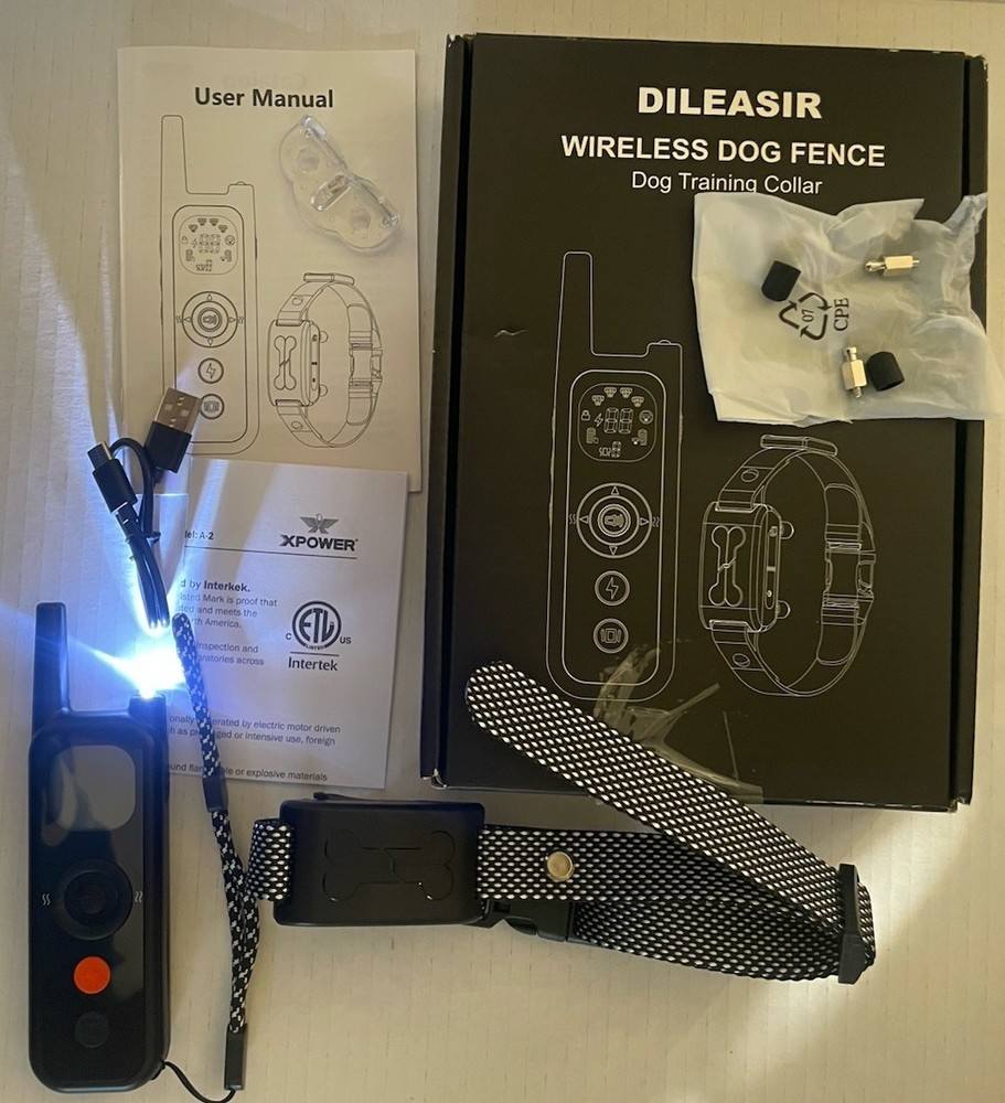 Wireless Dog Fence Training Collar