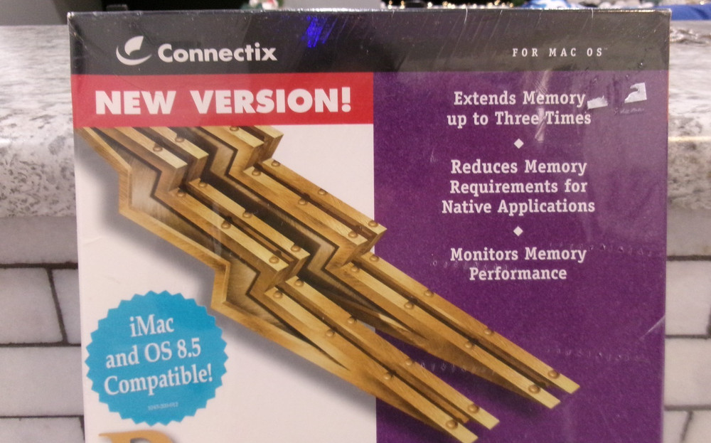 Connectix RAM Doubler 8 Software, Mac OS, Vintage, 1994, Un-Opened
