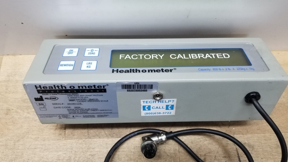Remote Display for HealthOMeter 2842KL Low Profile Platform Scale