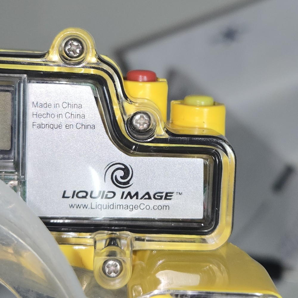 Liquid Image 5 MP Explorer Series Model Underwater Digital Camera Mask .