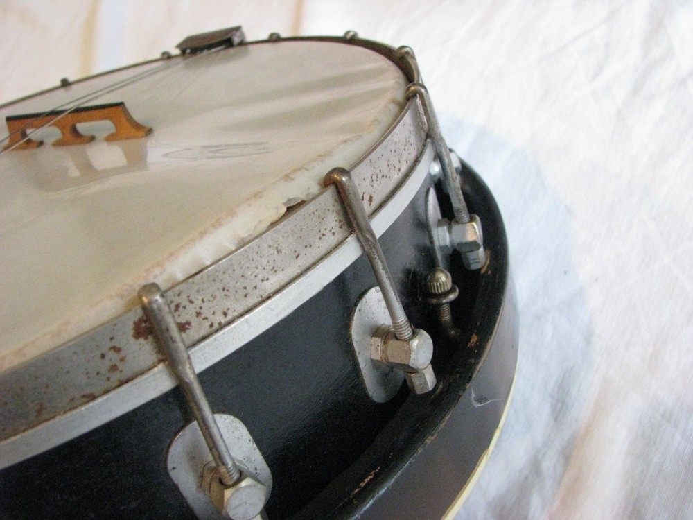 Vintage Silvertone / Harmony Tenor Banjo with Original Case