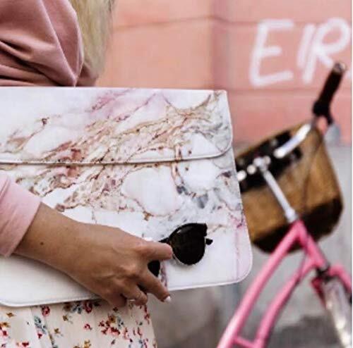 Funky Rico Marble Laptop Sleeve (Black)