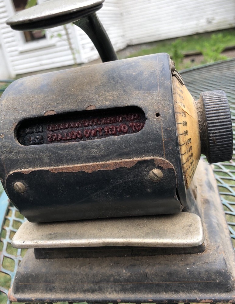 Antique Check Protector - Vintage Model Still In Working Condition! See Pics.