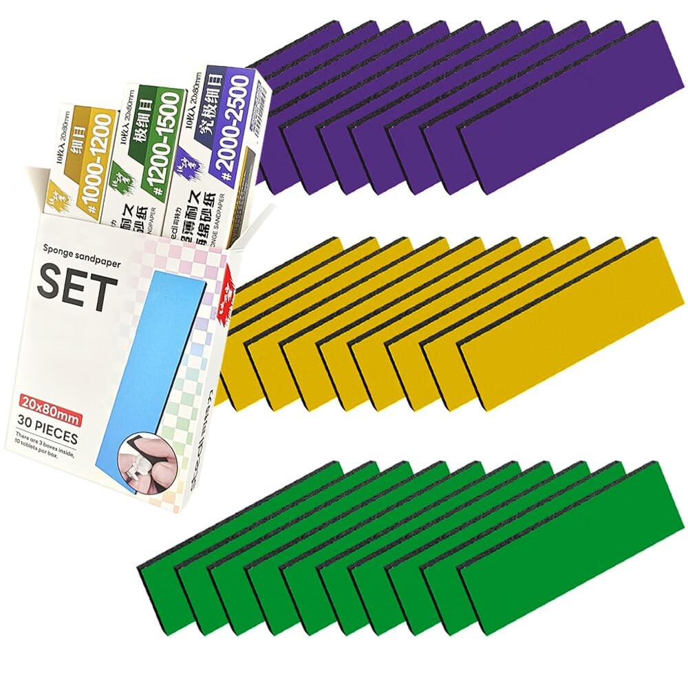 stedi Sanding Sponge for Model Gundam Building, Hobby Tools Hand Block