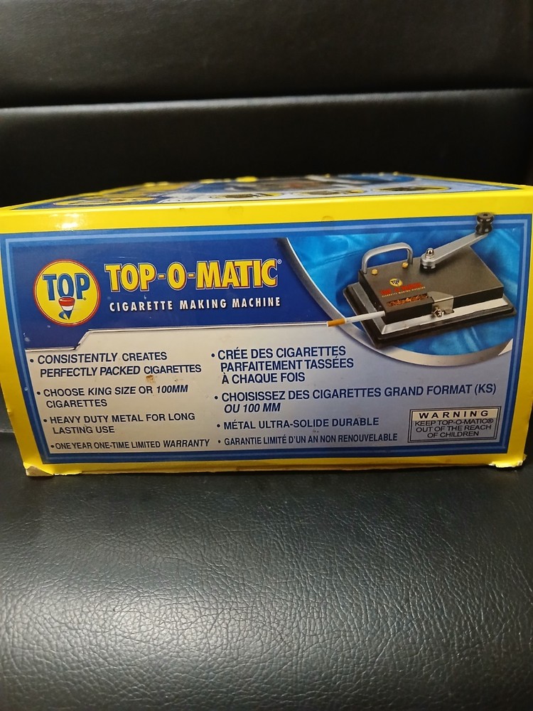 Top-O-Matic Heavy Duty Cigarette Making Machine Spring Action