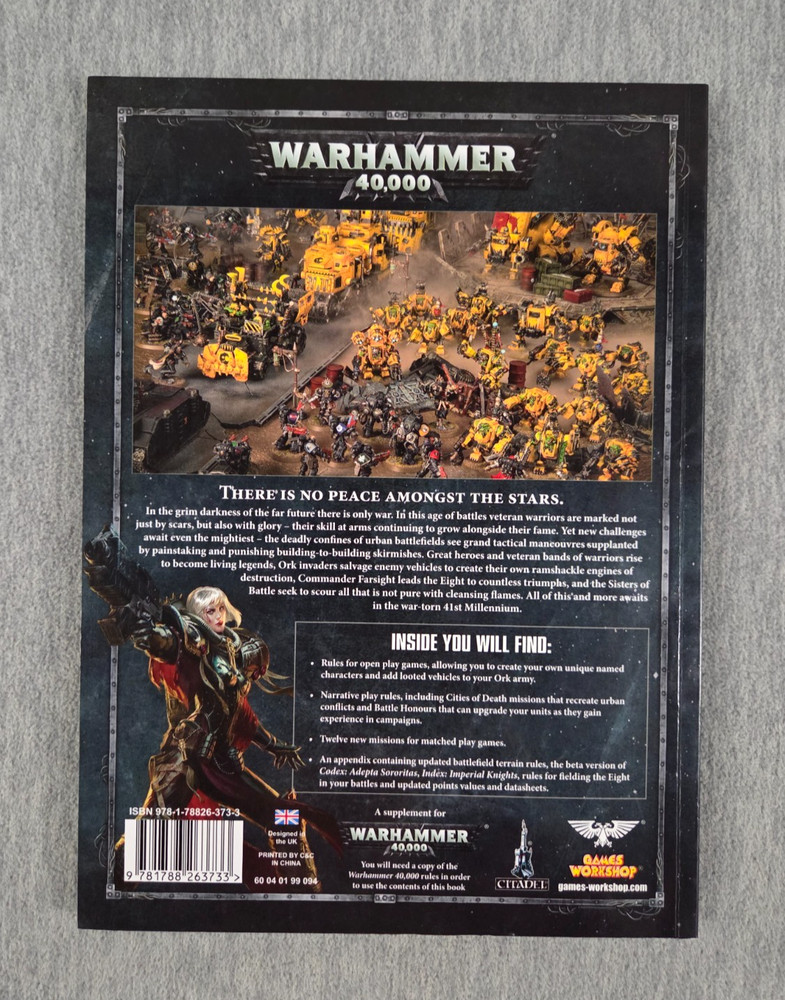 Warhammer 40,000 Chapter Approved 2018 Edition RPG SC Book
