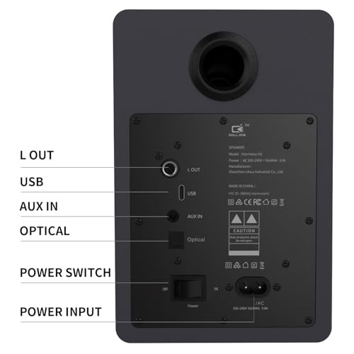 60W Computer Speakers for Desktop PC, DSP, Bluetooth 5.3, 24-Bit slate blue