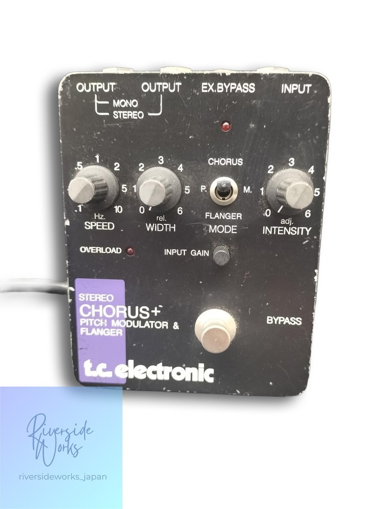 TC ELECTRONIC CHORUS+ Effects Pedal Guitar Chorus Effect