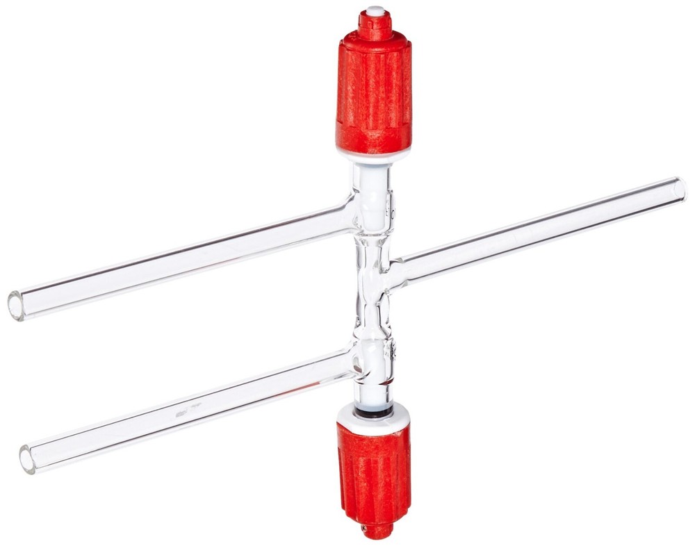 PYREX Plain Bore Rotaflo Three-Way Stopcock 7475