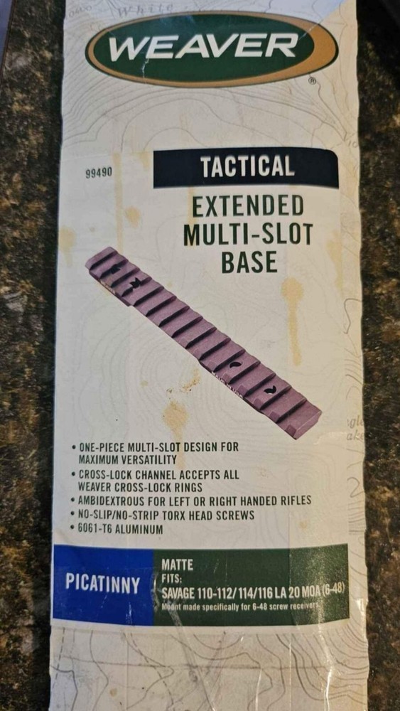 Weaver tactical Multi Slot Base