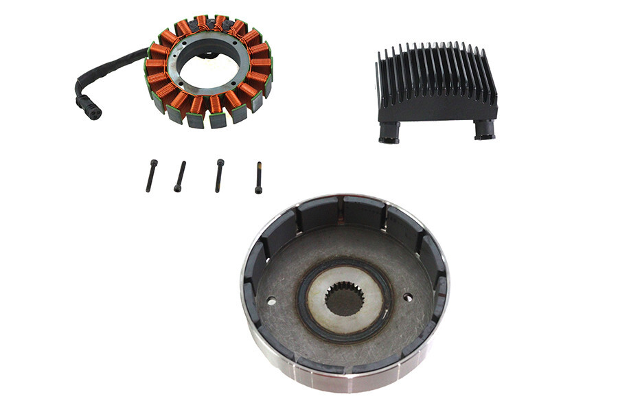Alternator Charging System Kit 50 Amp for FXD 2008-2011 Harley Davidson
