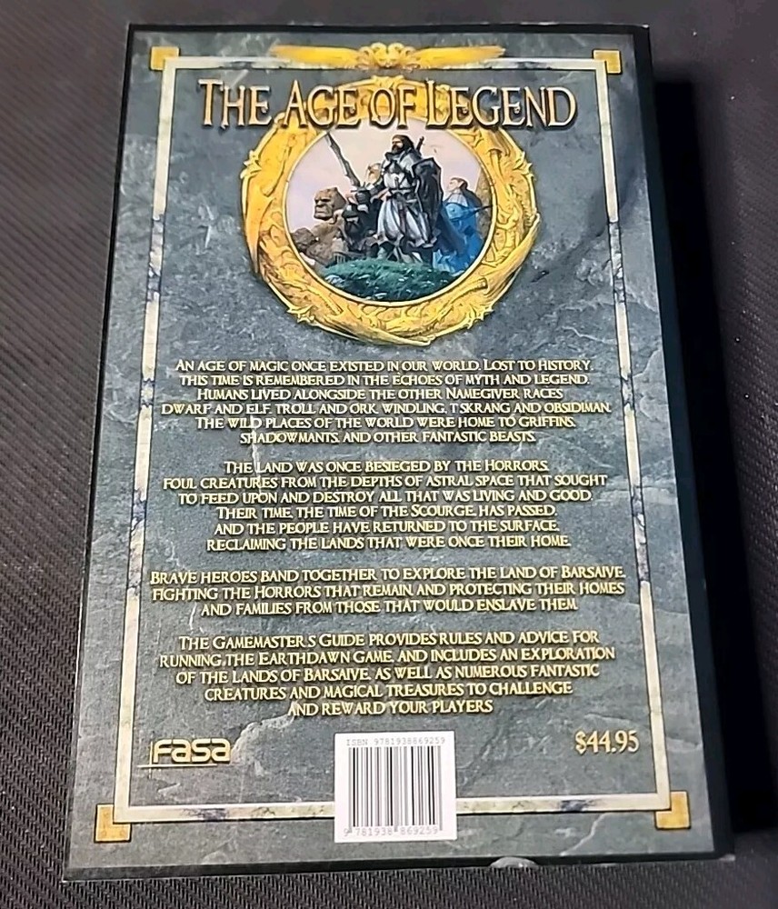 Earthdawn 4th Edition Gamemaster's Guide