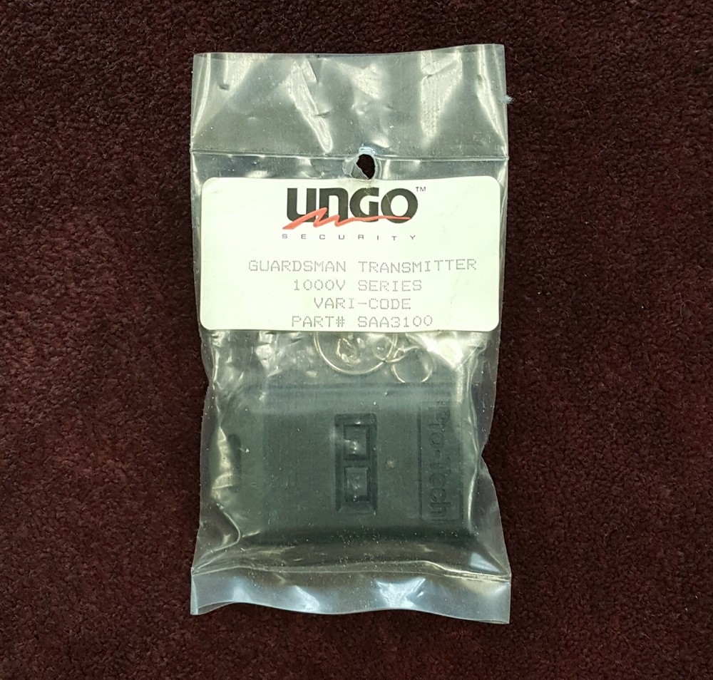Ungo SAA3100 2 Button Remote for use on Select UNGO Security Systems * NEW