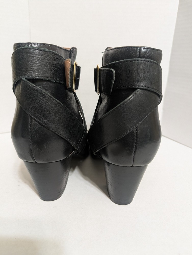 Vionic Women's Size 7 Trinity Side Zip Heel Ankle Boots,
