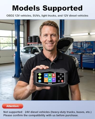 Professional OBD2 Scanner with Data Stream, Professional Diagnostic Tool