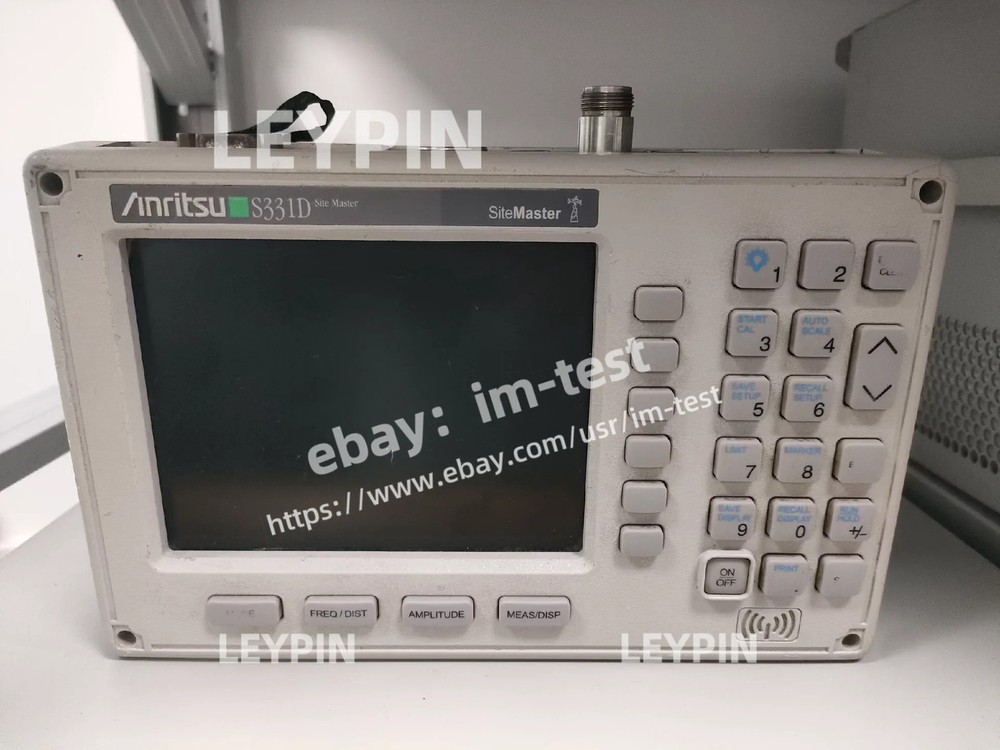 Anritsu S331D Site Master Cable& Antenna Analyzer WITH power adapter,calibration