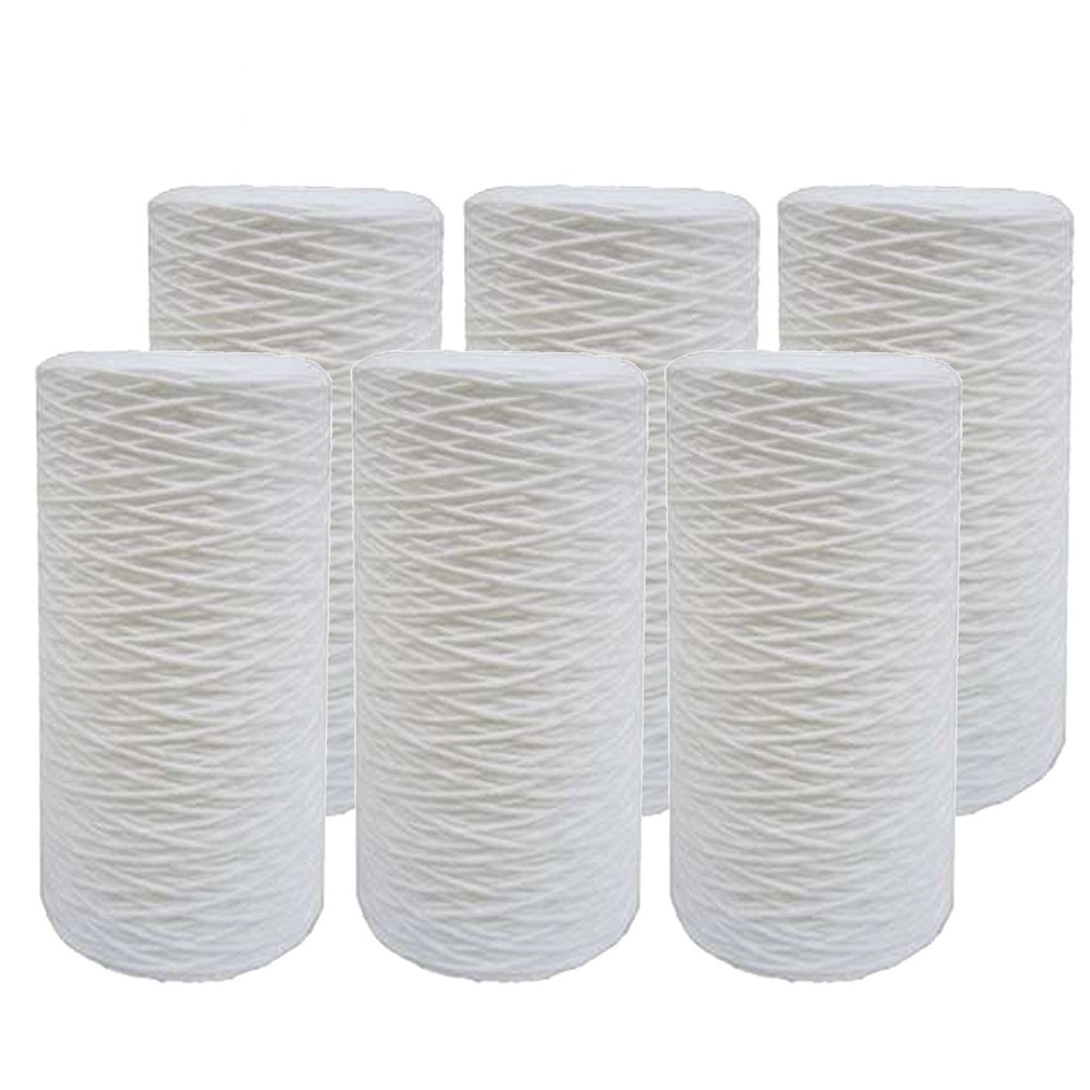 10 x 4.5 Inch 20 Micron SWC-45-1020 Comparable Sediment Water Filter 6 Pack