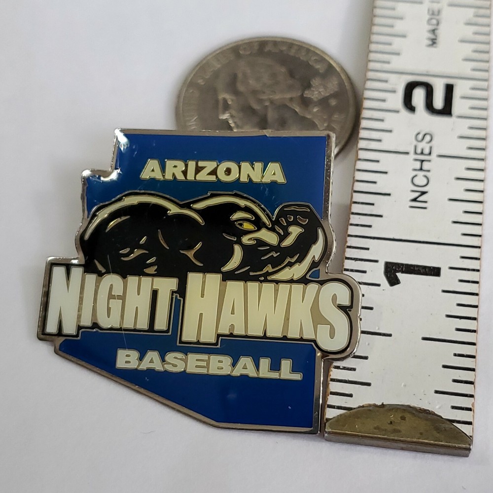Arizona Night Hawks Baseball Lapel Hat Jacket Pin